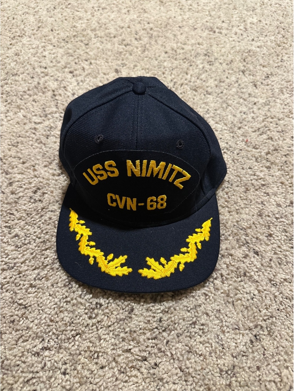 New Era USS Nimitz CVN-68 Navy Snapback Hat
